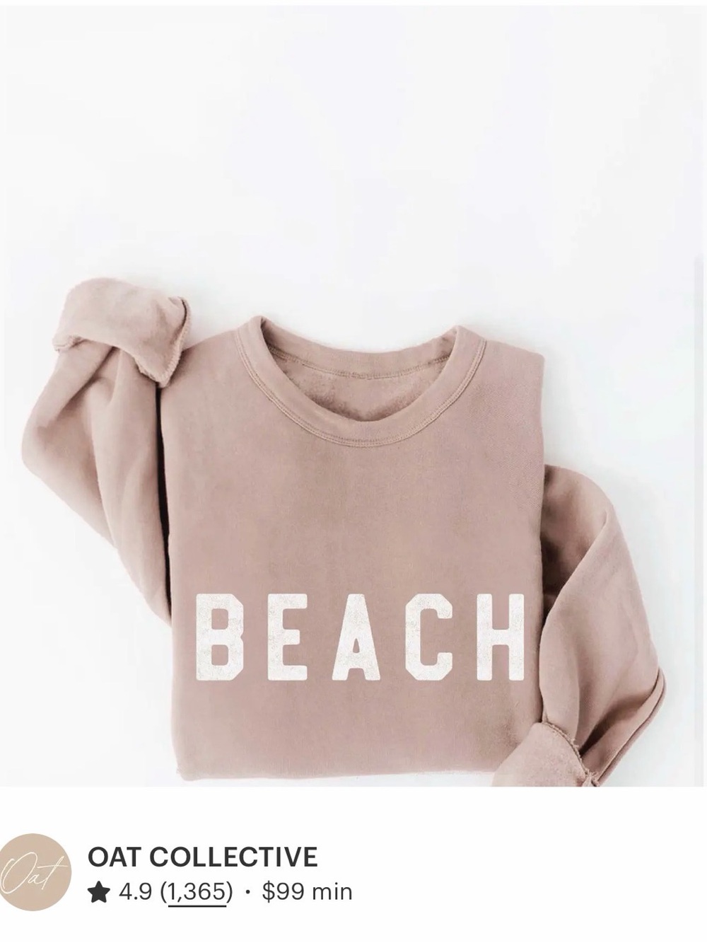 Oat Collective Beach Sweatshirt
